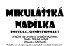 Pozvánka na Mikulášskou nadílku v sobotu 6. prosince 2025